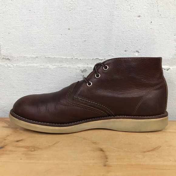 Red Wing Shoes Mens 10D 3141 Work Chukka - Picture 8 of 14